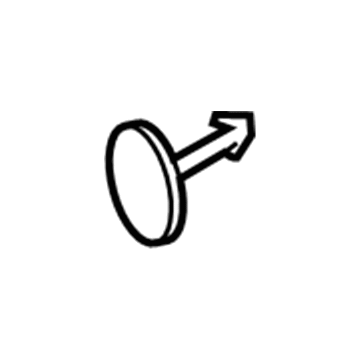 Kia 86517D4000 Cap-Front Hook