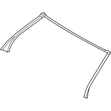 BMW 51-76-7-175-474 Sealing Windscreen Panel, Column A