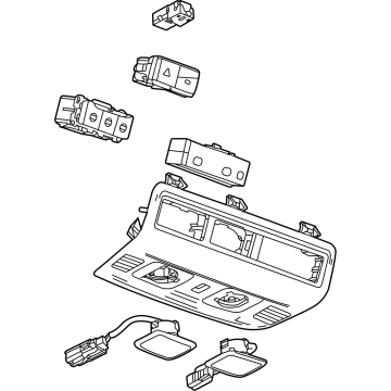 GM 84781319 Overhead Console