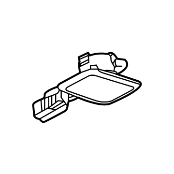 GM 84841212 MICROPHONE ASM-COMN INTERFACE MDL *JET BLACK