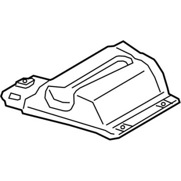 BMW 51-48-8-065-977 TUNNEL HEAT INSULATOR
