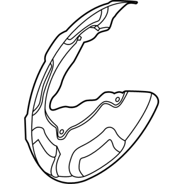 Hyundai 58243-AA600 COVER-DUST RR, LH