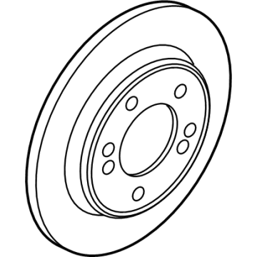 Hyundai 58411-L1000 Disc-Rear Brake