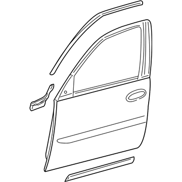 GM 25956528 Door Shell