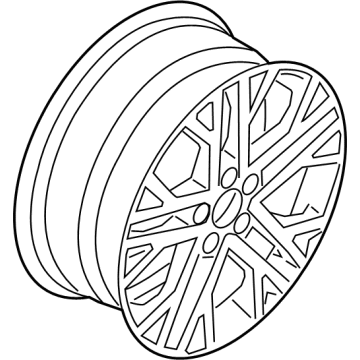 Ford LJ6Z-1007-B WHEEL ASY