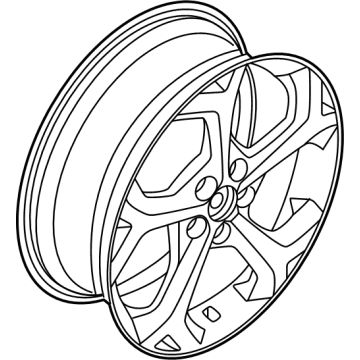 Ford PJ6Z-1007-C WHEEL ASY