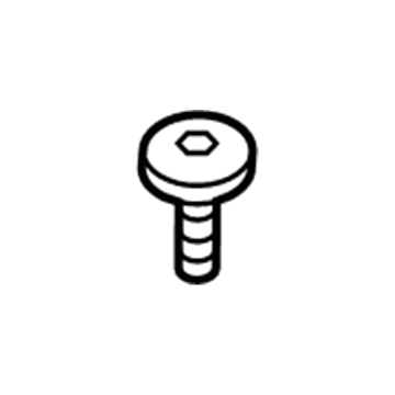 BMW 07-14-7-072-901 Fillister Head Screw