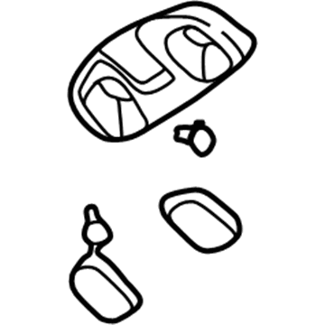 Nissan 26430-9Z403 Lamp Assembly-Map