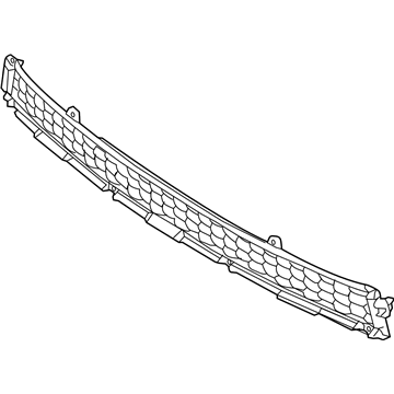 Kia 86561B2800 Front Bumper Mesh, Center