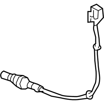 Acura 36542-RKB-004 Sensor, Rear Secondary Oxygen