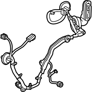 GM 84290997 Harness Asm-Rear Side Door Door Wiring