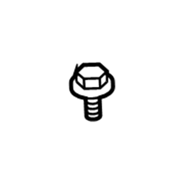 Lexus 90080-11720 Bolt, W/Washer