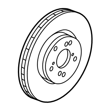 Honda 45251-TGH-A01 Disk, Front-Brake