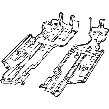 Mopar 68105933AC SKID Plat-Front