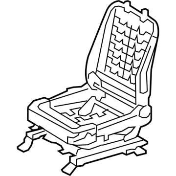 Toyota 71120-60551 Seat Frame
