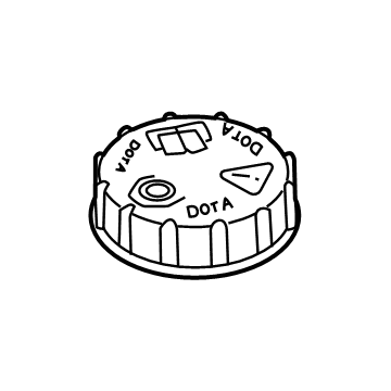 Ford MB3Z-2162-A CAP - FILLER