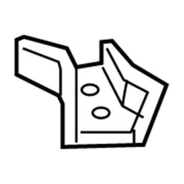 Infiniti 67406-4GA0A OUTRIGGER Assembly-Side Member, RH