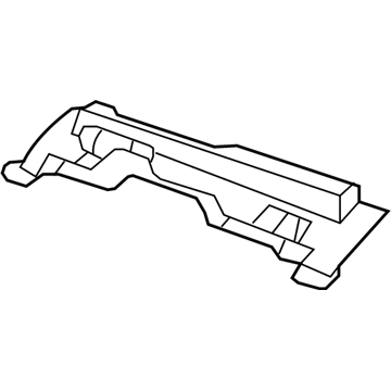 Mopar 55395870AC CROSSMEMBER-Rear Floor