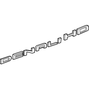 GM 84337659 Nameplate