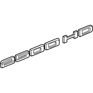 GM 84337655 Nameplate