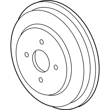 GM 22671542 Brake Drum