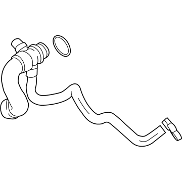 BMW 11-53-7-639-998 Engine Coolant Hose