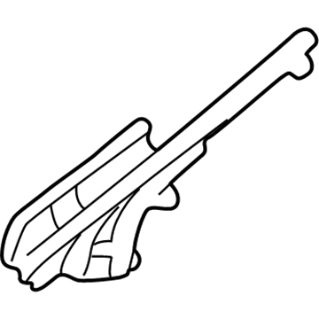 Toyota 61106-17042 Hinge Pillar Reinforcement