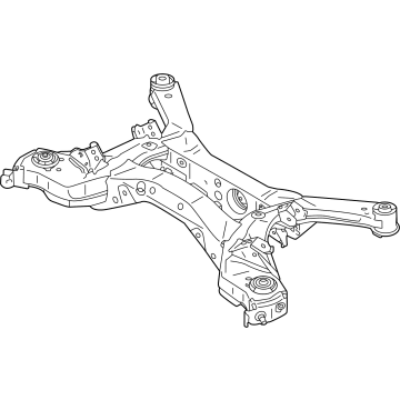 Nissan 55400-6RR2B MEMBER COMPL-REAR SUSPENSION