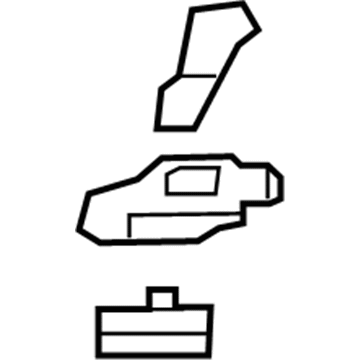 BMW 51-11-8-062-209 Repair Kit, Holder, Bumper, Front