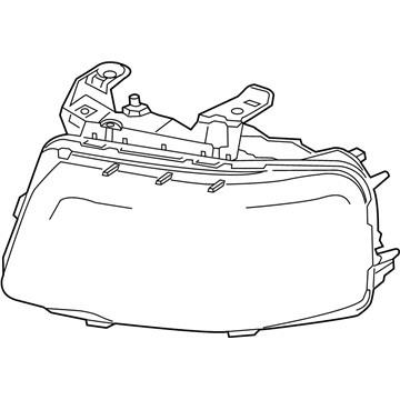 Ford FL7Z-13008-J Headlamp Housing
