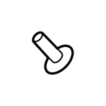Ford -W708568-S424 Head Air Bag Screw