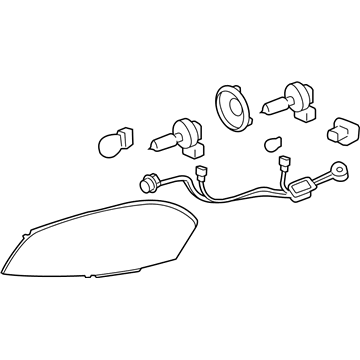 GM 25958359 Composite Headlamp