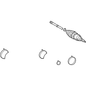 Lexus 42370-49035 Shaft Assembly,Rear Drive