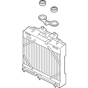 BMW 17-11-7-802-662 Supplementary Cooler, Right