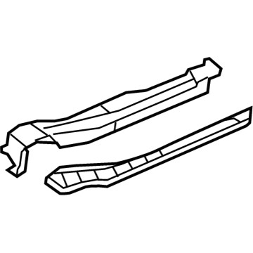 Mopar 4894736AD Support-Sliding Door Track