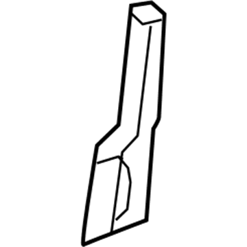 Hyundai 97040-2B000 Duct-Rear Air Ventilator, LH