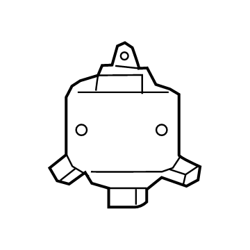 Lexus 88162-76071 SENSOR, BLIND SPOT M