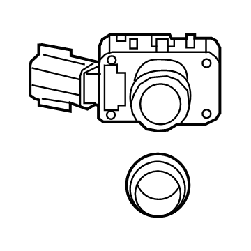 Lexus 89341-33220-X0 Sensor, Ultrasonic