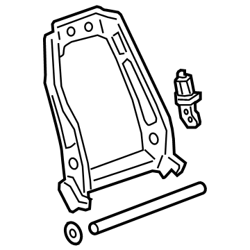 GM 13526511 Seat Back Frame