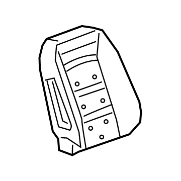 GM 84382813 Seat Back Pad