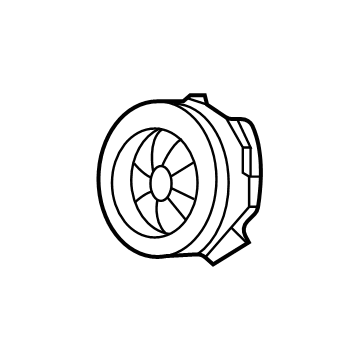 Toyota 86150-33060 Rear Door Speaker