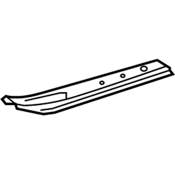 Lexus 57427-30030 Reinforcement, Front Floor