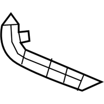 Kia 866532K000 Bracket Assembly-Rear Bumper