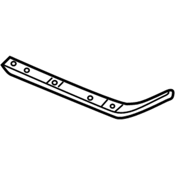 Nissan 85220-2Y900 Bracket-Rear Bumper Side, RH