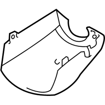 Toyota 45287-0C023-B0 Lower Shroud