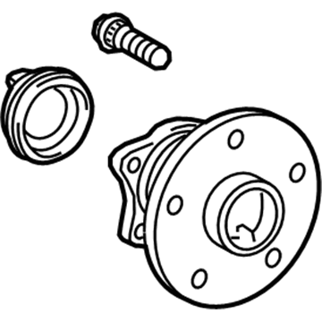 Toyota 42450-06090 Hub & Bearing
