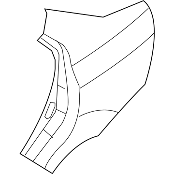 GM 96462969 Quarter Panel