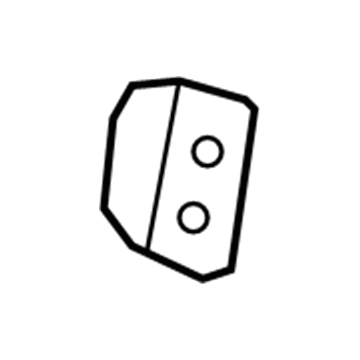 GM 96648435 Striker Reinforcement