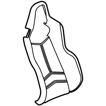 GM 84828525 Seat Back Cover