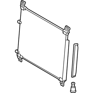 Lexus 88460-0E110 CONDENSER Assembly